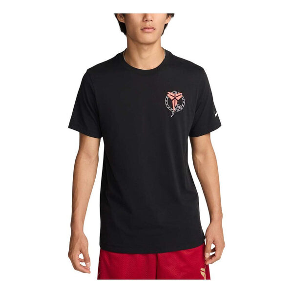 

Футболка dri-fit kobe stockings t-shirt asia sizing 'black' Nike, черный