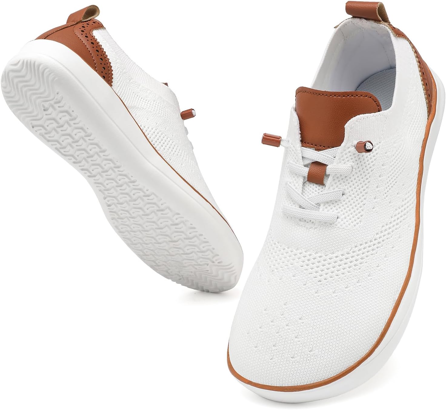 

Мужские туфли CFVKPT с широкой носочной частью, без подъема, оксфорды, деловые повседневные кроссовки, размер 6,5-12, белый