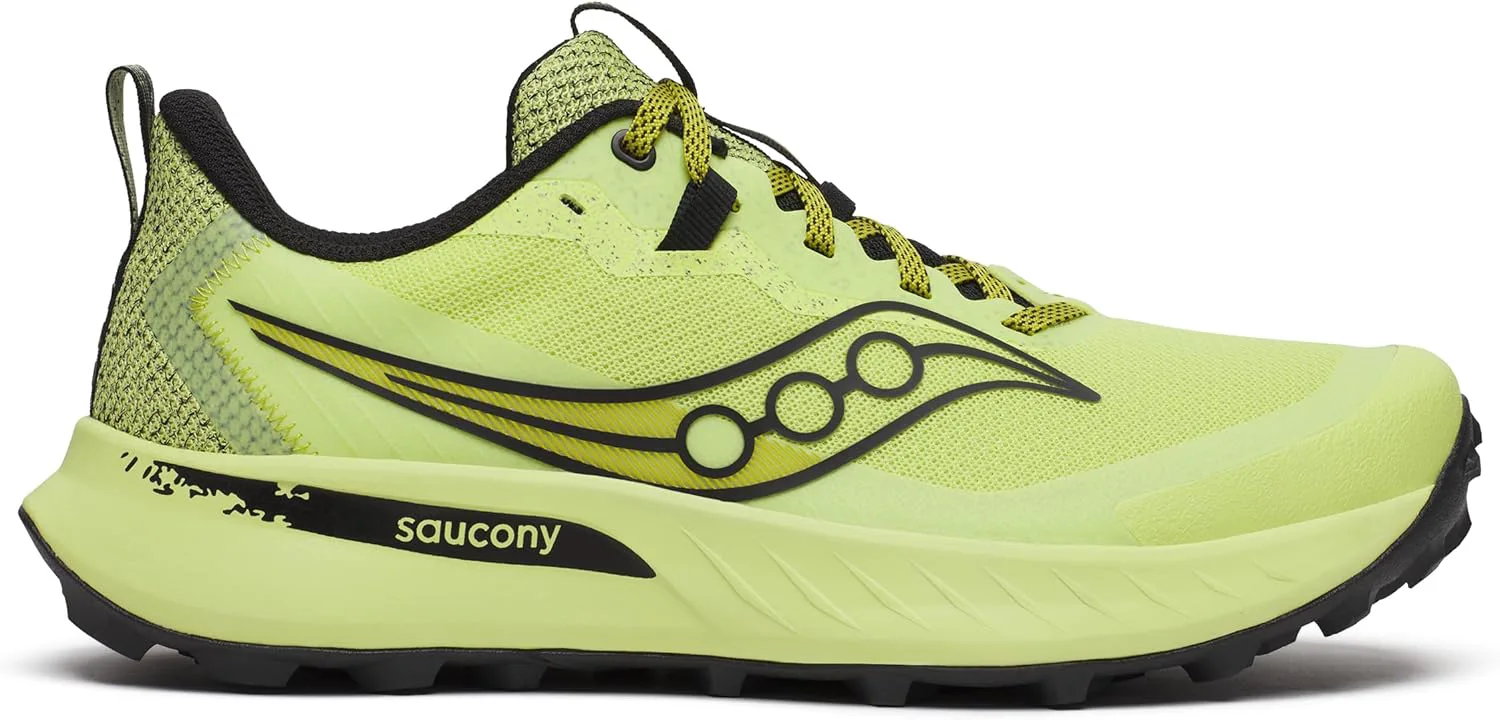 Мужские кроссовки для трейлового бега Saucony Peregrine 15, черный — фото 3