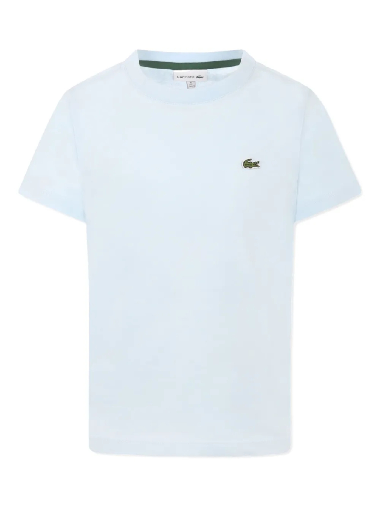 

Футболка с нашивкой-логотипом Lacoste Kids, синий