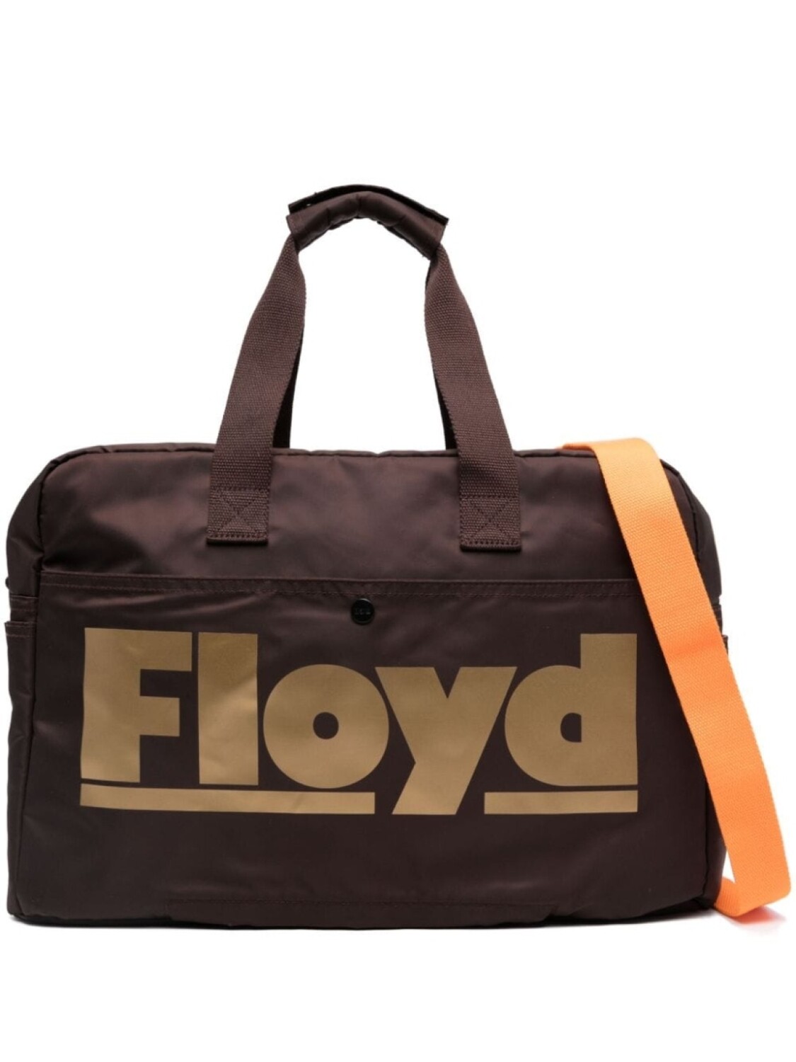 

Floyd дорожная сумка с логотипом, коричневый