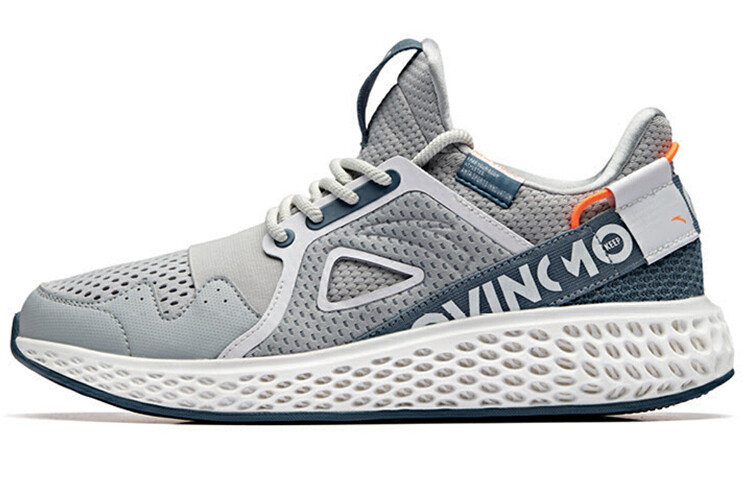 

Кроссовки мужские с низким верхом Mist Gray / Pigeon Gray / White Anta