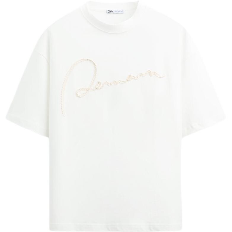 

Футболка мужская белая Zara, белый