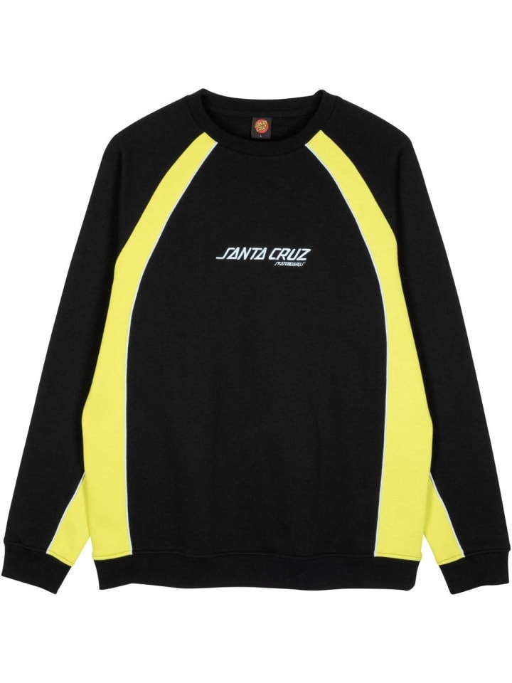 

Santa Cruz Пуловер "Strip Front Racer Crew" зеленого цвета