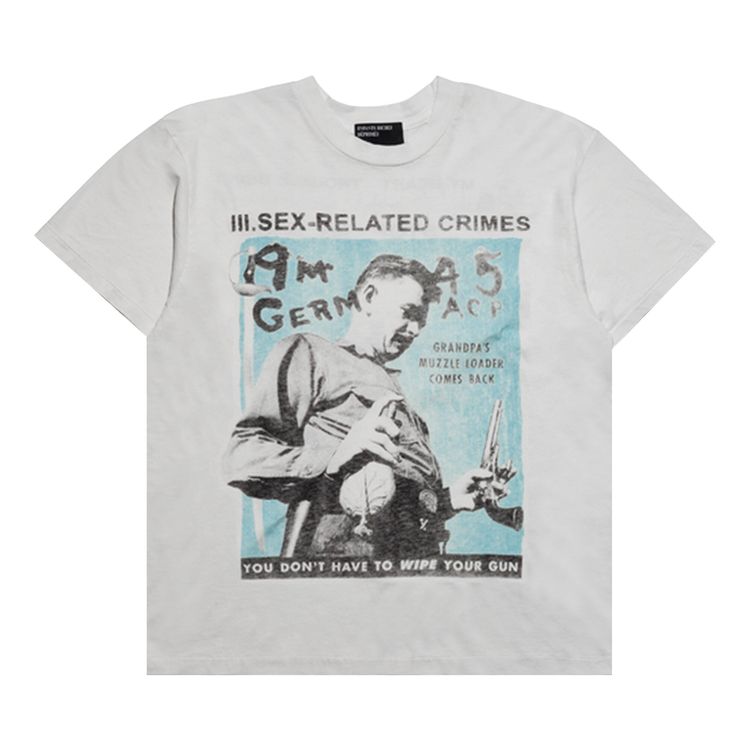 

Футболка Enfants Riches Déprimés с преступлениями на сексуальной почве «Выцветший белый», Белый, Футболка Enfants Riches Déprimés с преступлениями на сексуальной почве «Выцветший белый»