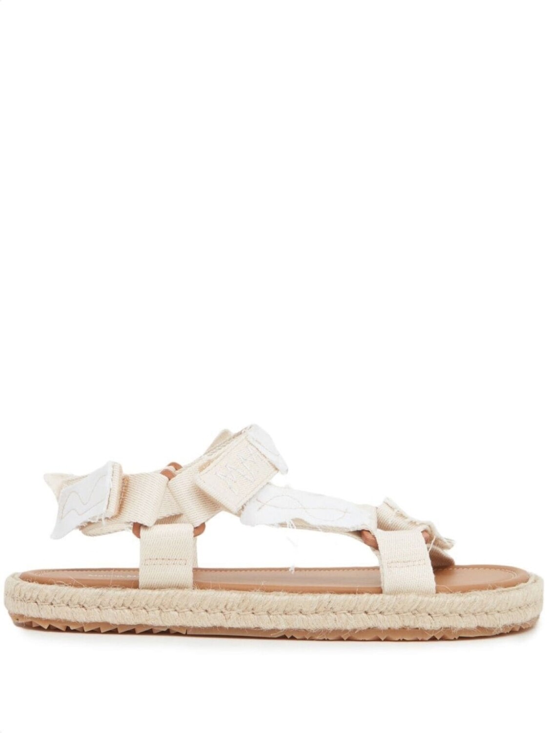 

Maison Margiela сандалии Patchwork, нейтральный цвет