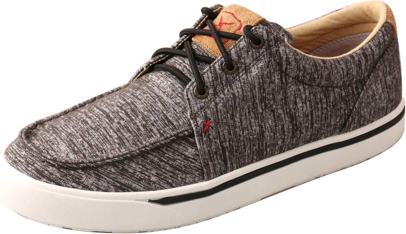 

Мужские повседневные ковбойские кроссовки Twisted X в стиле Hooey Loper, светло-серые, серый