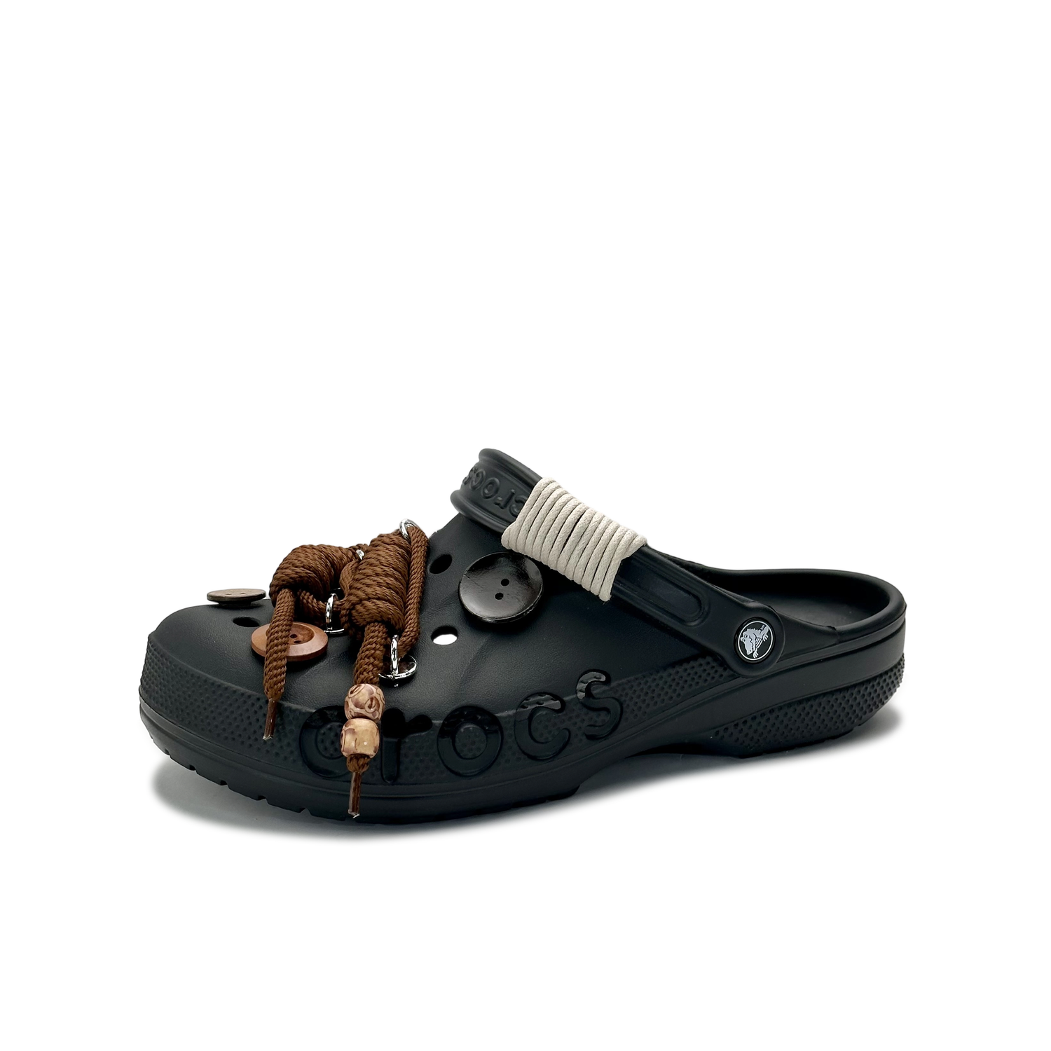 Crocs Сабо Baya Classic Clog унисекс, черные