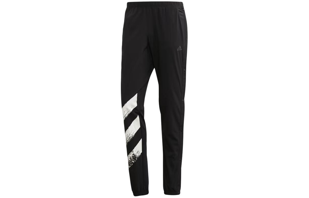 

Трикотажные спортивные штаны женские черные Adidas