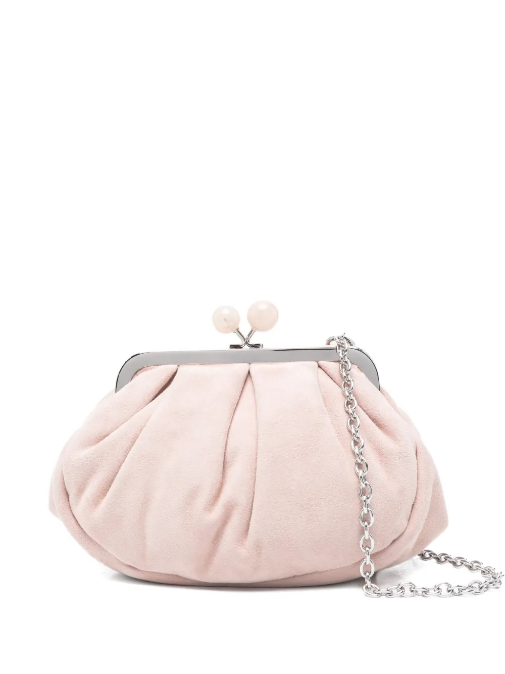 

Сумка через плечо с плиссированной застежкой Weekend Max Mara, розовый