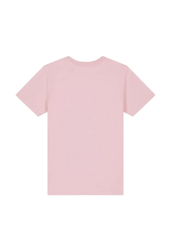 Футболка с принтом балерины Watapparel, Cotton Pink — фото 3