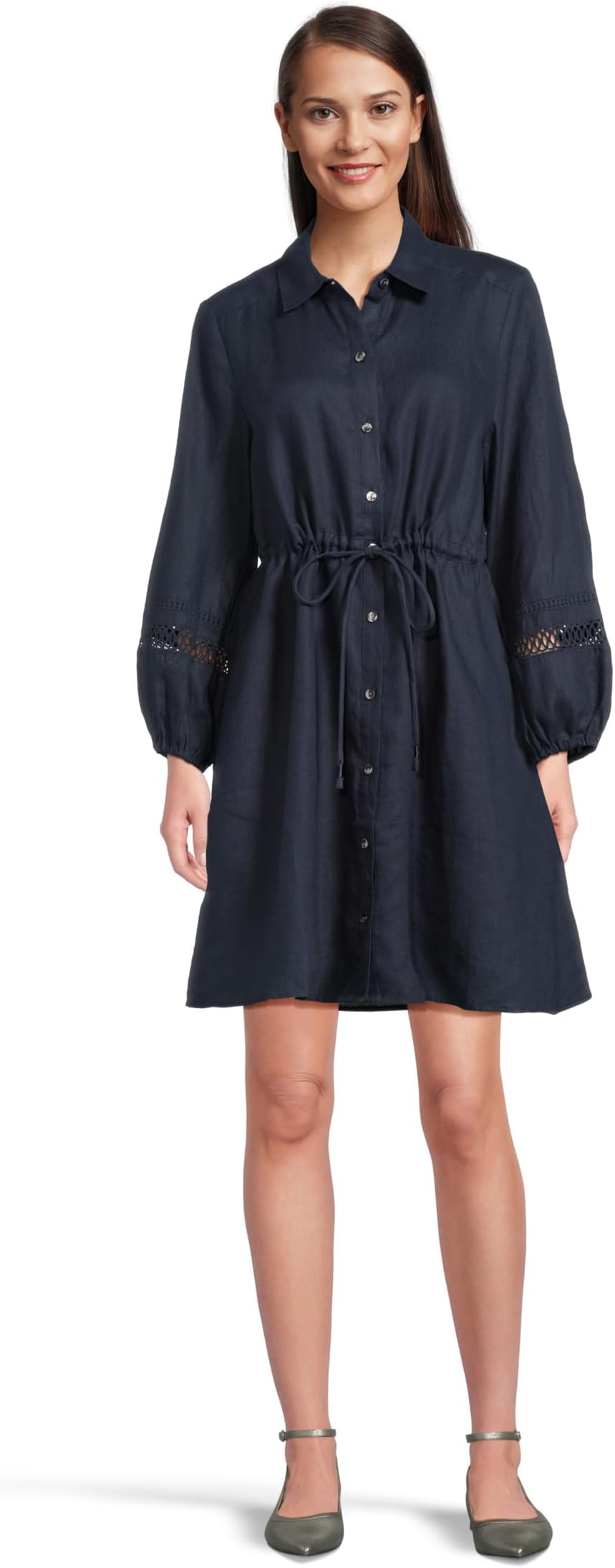 

Платье Tommy Bahama Coastalina Long Sleeve Shirtdress, цвет Coastline