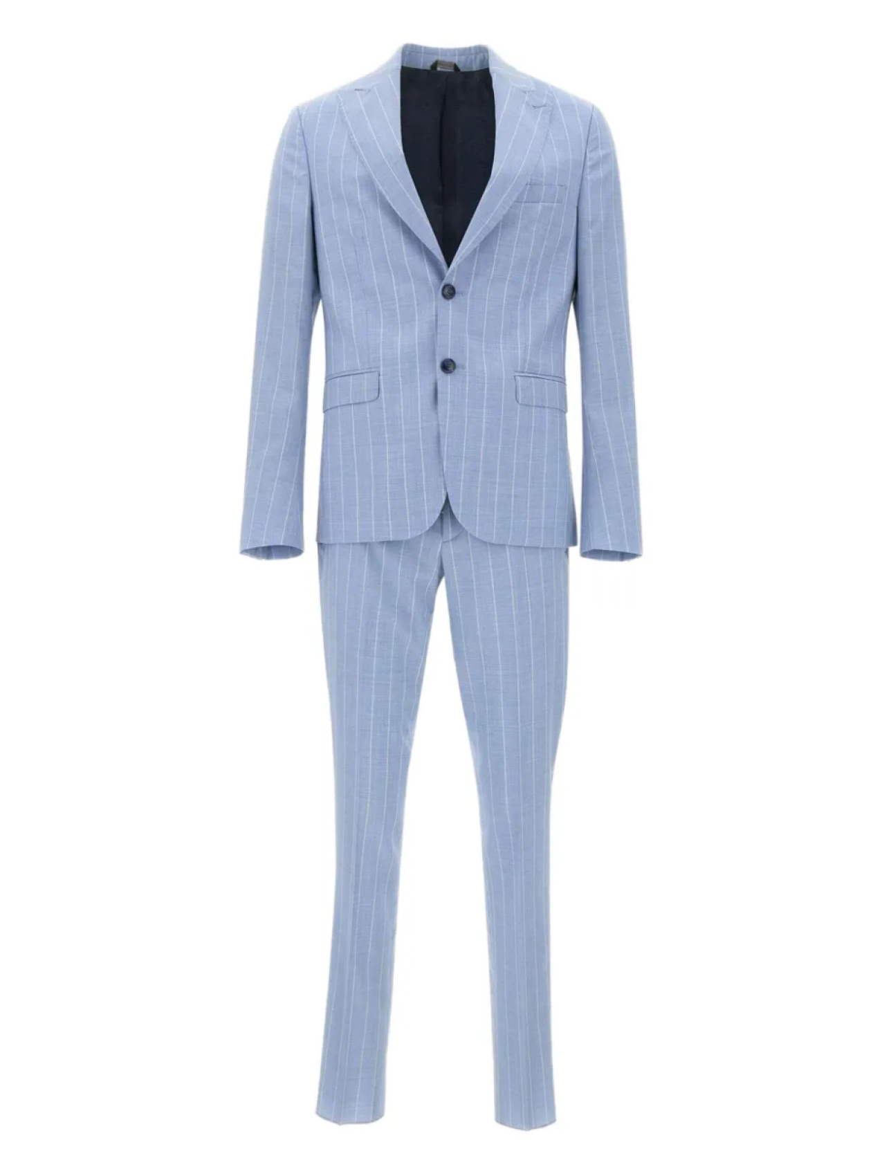 

Костюм из эластичной шерсти Ungaro, синий