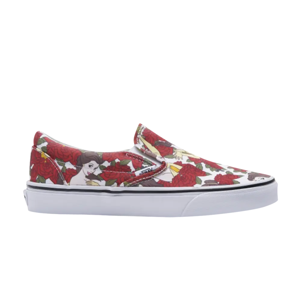 Слипоны Disney x Classic Vans, красный