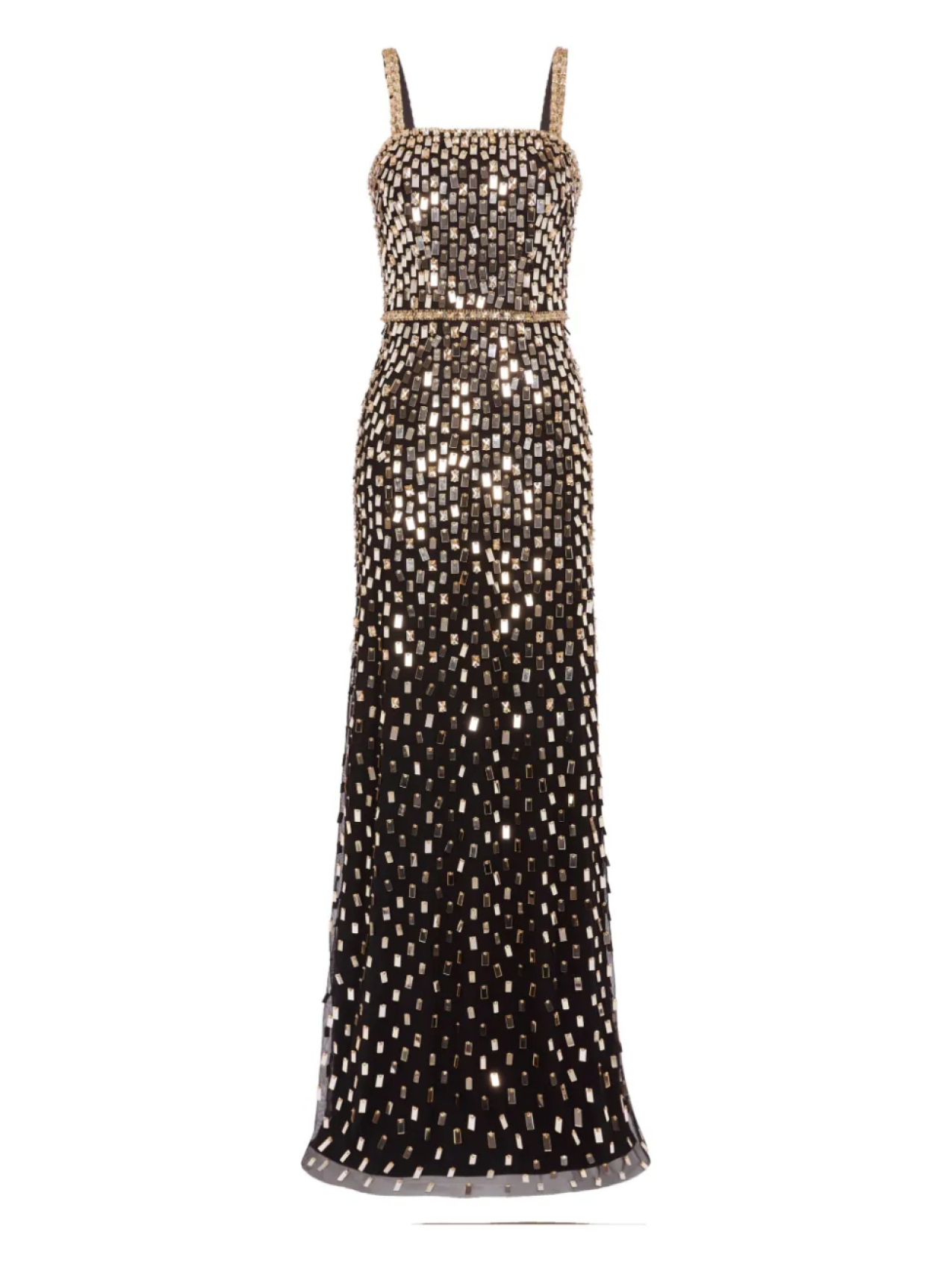 

Jenny Packham платье макси Juliette, черный
