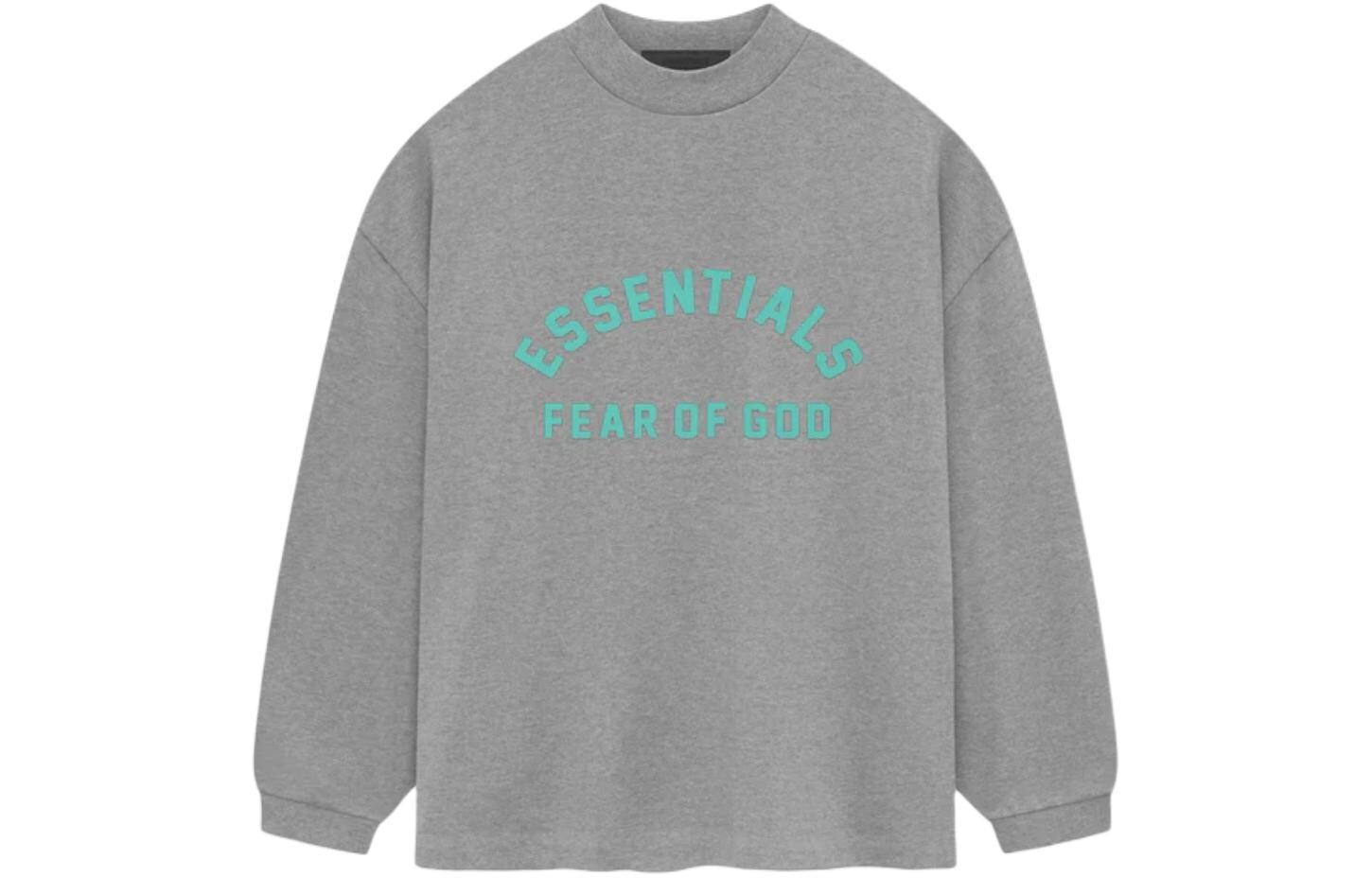 

Хлопковая толстовка с логотипом Fear Of God Essentials, светло-бежевый