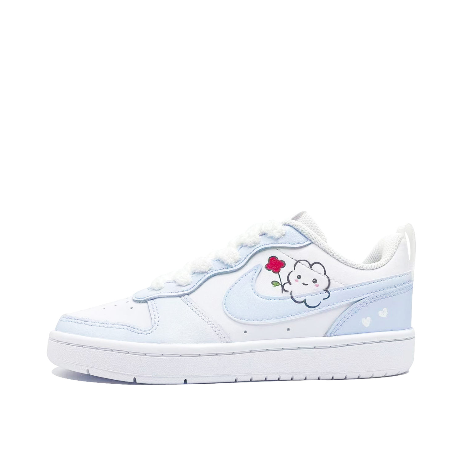 

Детские скейтерские кеды Court Borough Nike, белый