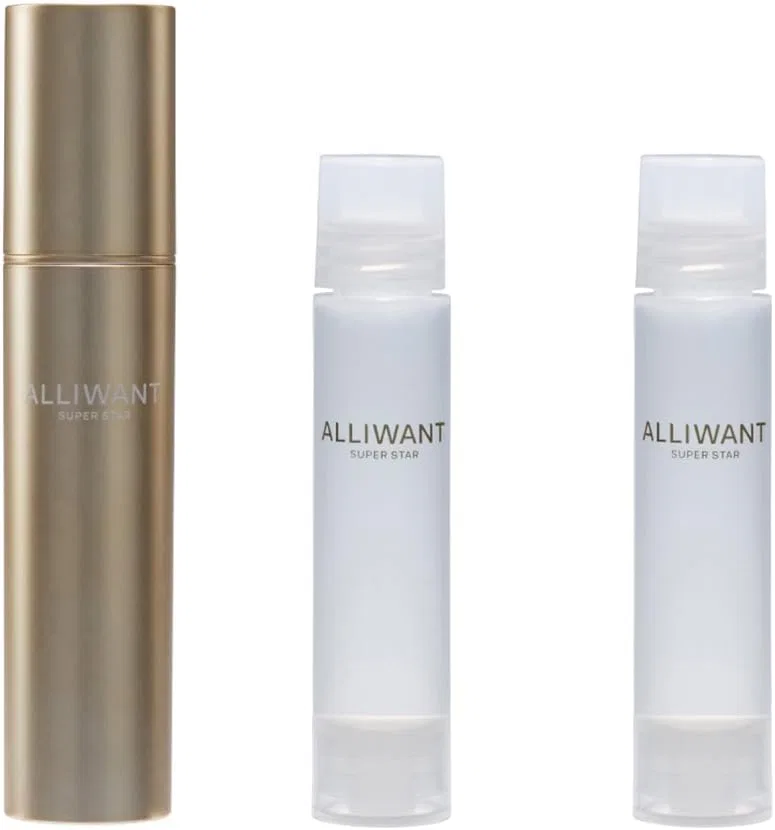 Набор Alliwant Super Star — Сыворотка для лица SSG Essence Jet Set A Serum, 20 мл × 3, золотая