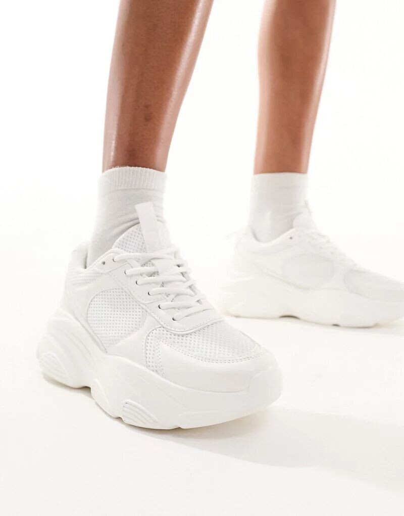 Белые кроссовки ASOS Drop — фото 3