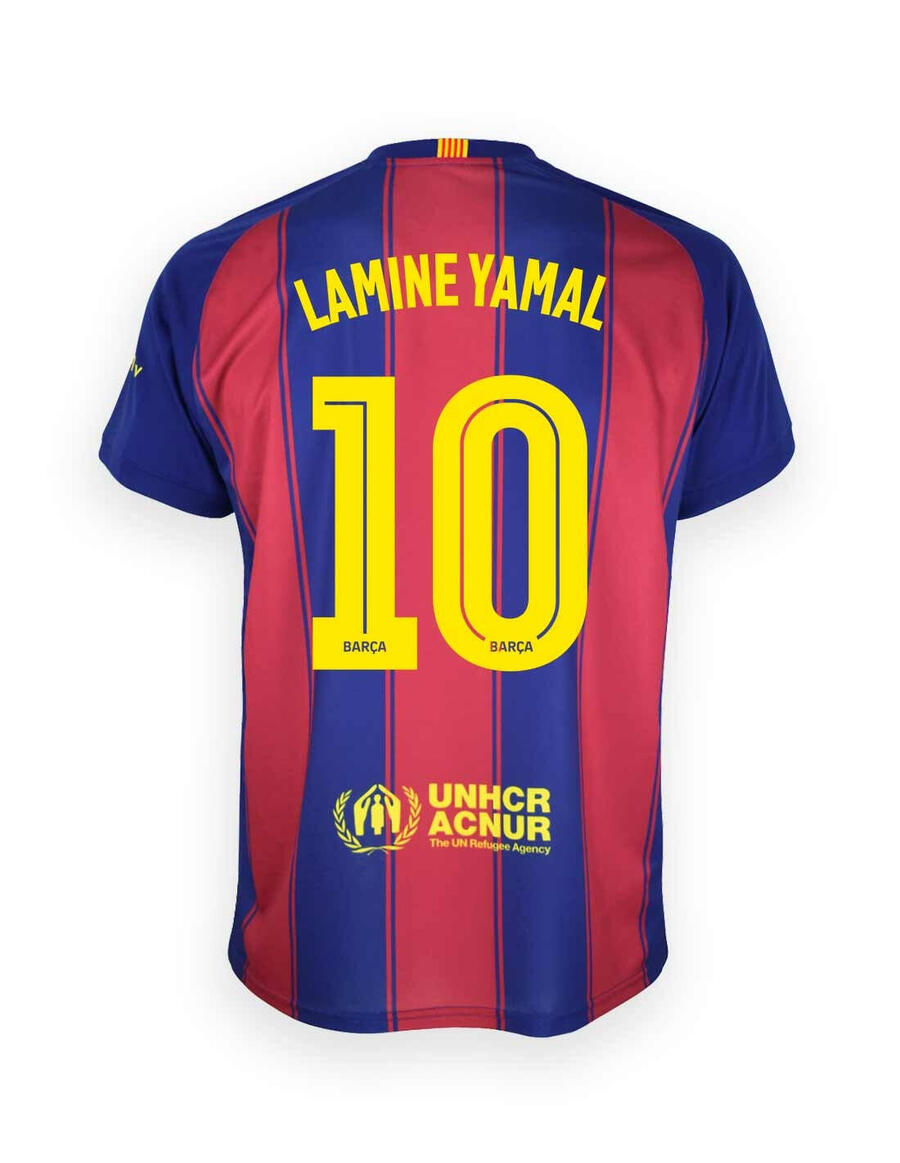 FC BARCELONA ФК Барселона Джуниор Домашняя майка Ламин Ямал № 10 2025/26 Блауграна — фото 2