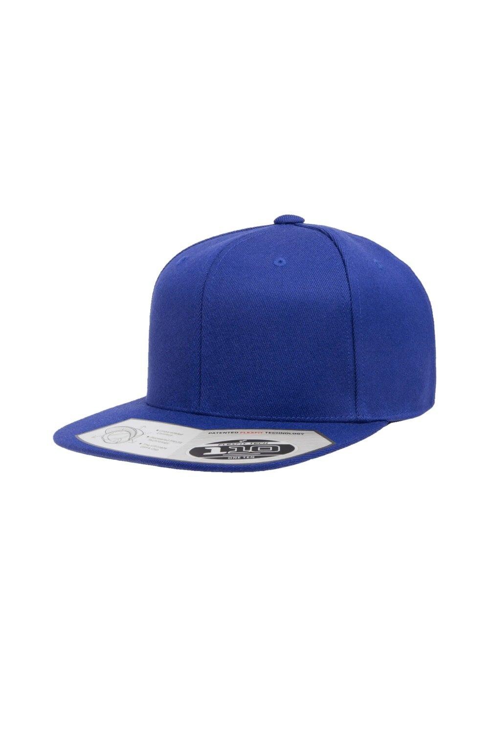 

Кепка Snapback простой формы Flexfit 110 Yupoong, синий
