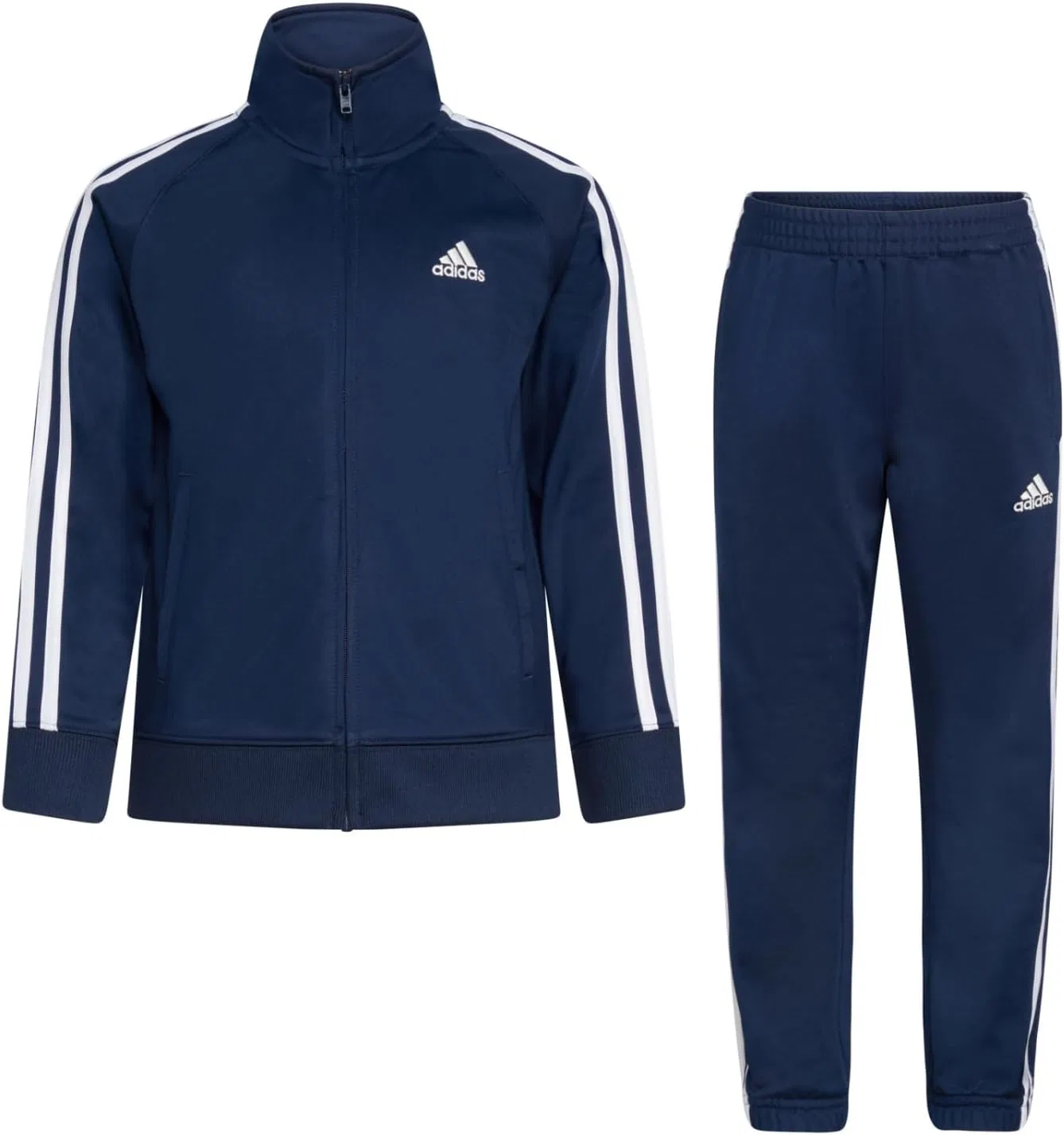 Спортивный костюм для мальчиков adidas, куртка и брюки, Collegiate Navy Blue