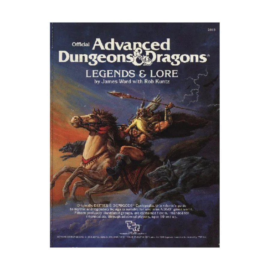 

Legends & Lore (2nd/6th+ Printing), Advanced Dungeons & Dragons (1st Edition) - Core Books, Box Sets & Miscellaneous, твердый переплет