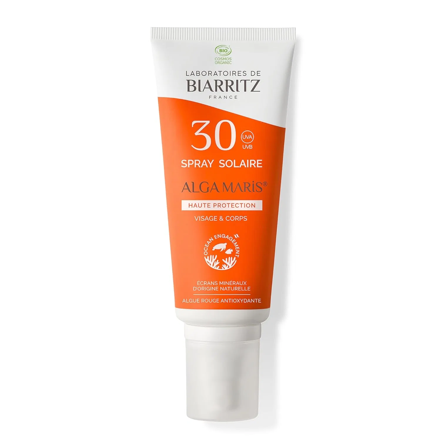 Органический солнцезащитный спрей SPF30 «Alga Maris» от Laboratoires de Biarritz Laboratoires De Biarritz