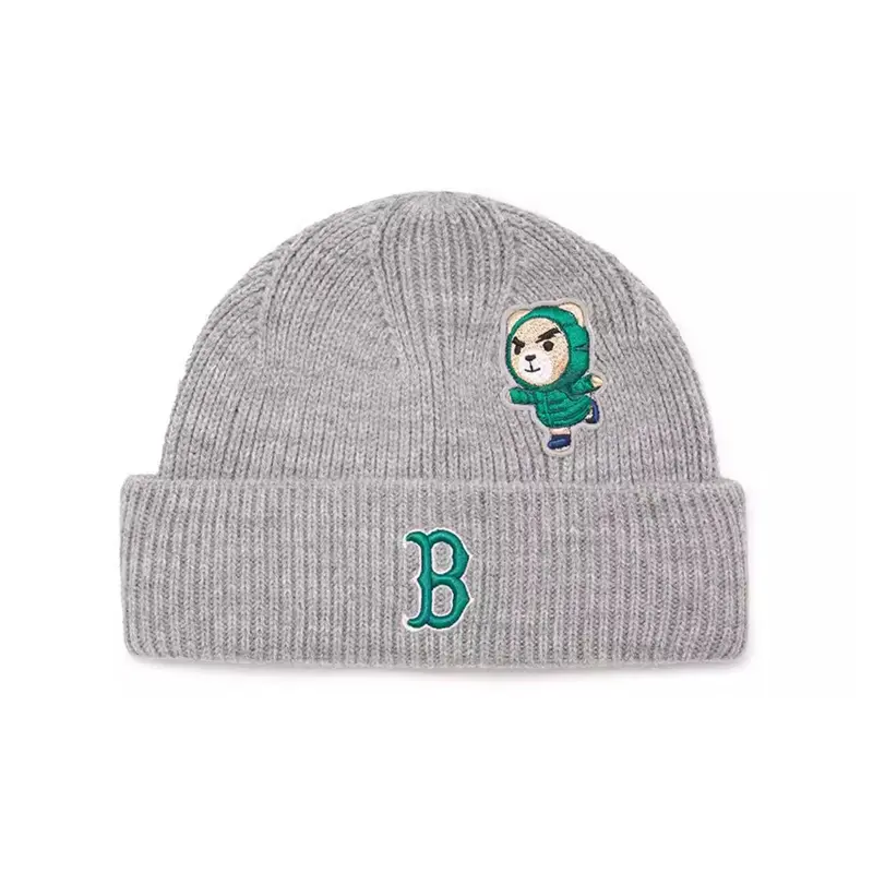 

MLB Хлопковая унисекс шапка серый меланж, Heather Gray