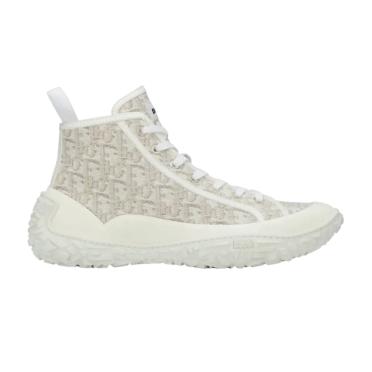 

Ботинки Dior B28 Diorizon Ankle Boot Dior Oblique - White, белый