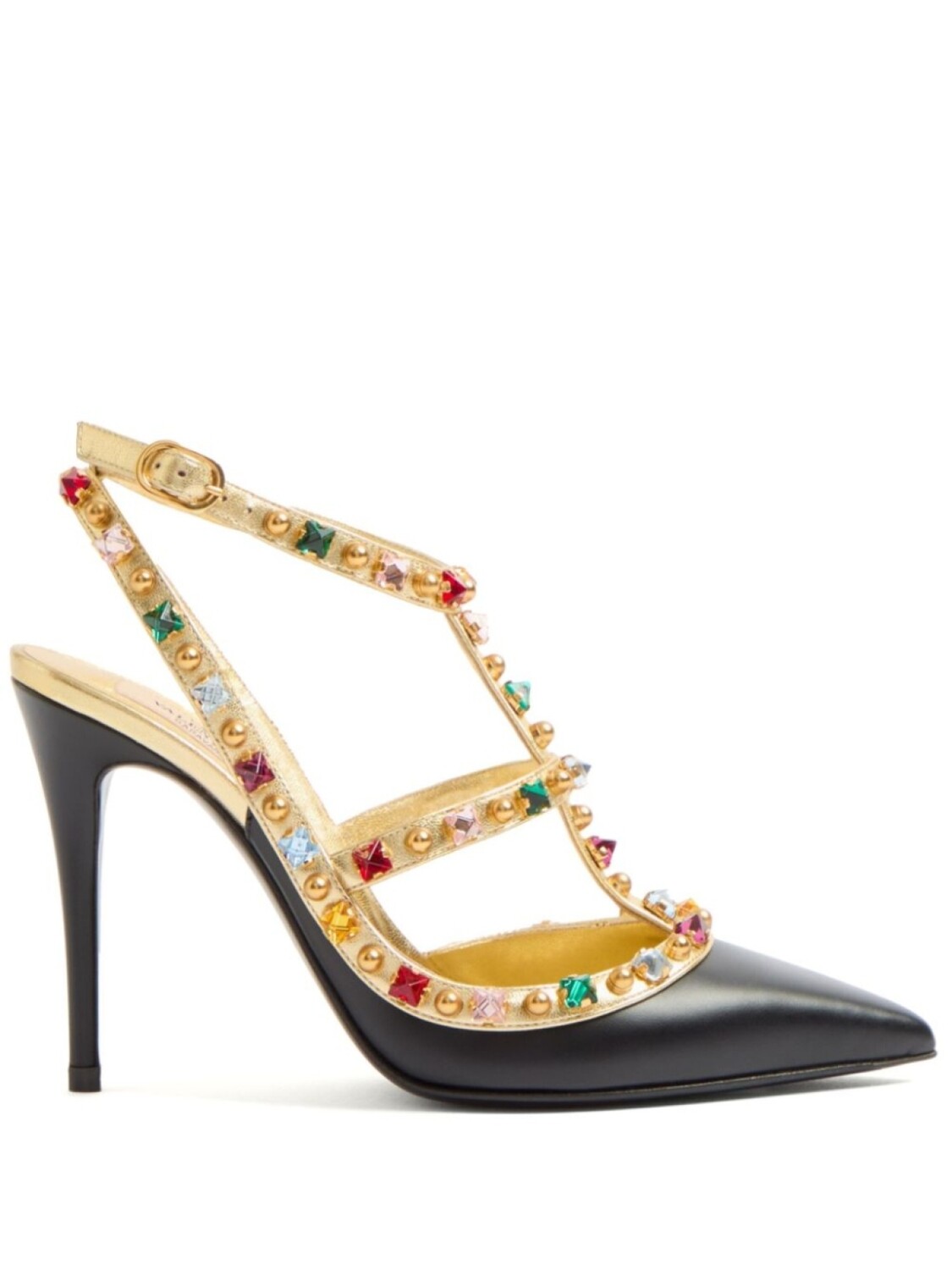 Valentino Garavani туфли Rockstud 100, черный