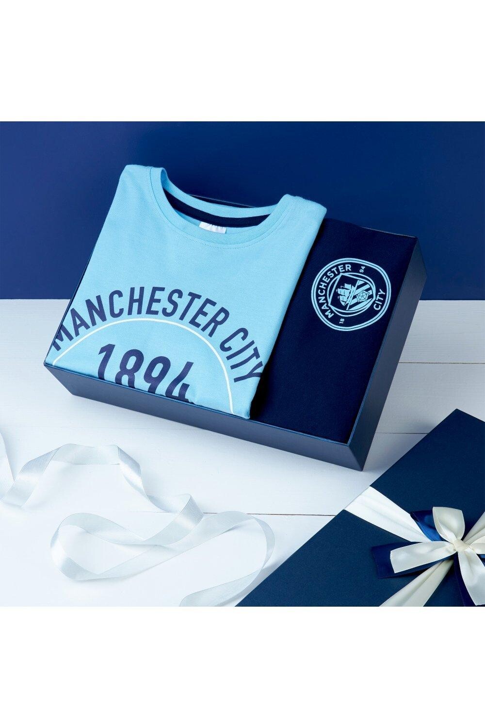 Короткий пижамный комплект Manchester City FC, мультиколор — фото 2