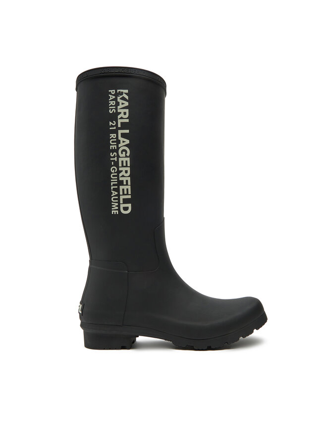 Резиновые сапоги KL47085 Karl Lagerfeld, черный