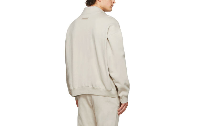 SS22 Толстовка мужская пшеничная Fear Of God Essentials, цвет Wheat — фото 3