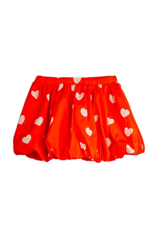 Детская хлопковая юбка Hearts Mini Rodini, оранжевый — фото 3