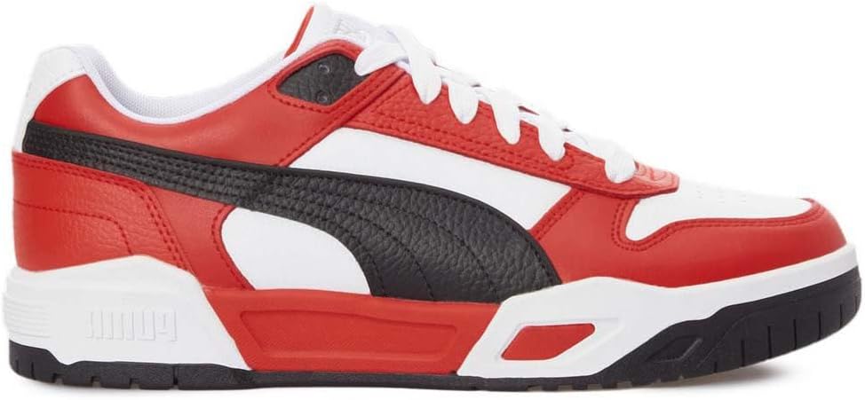 Мужские кроссовки PUMA, белый/красный/серый — фото 4