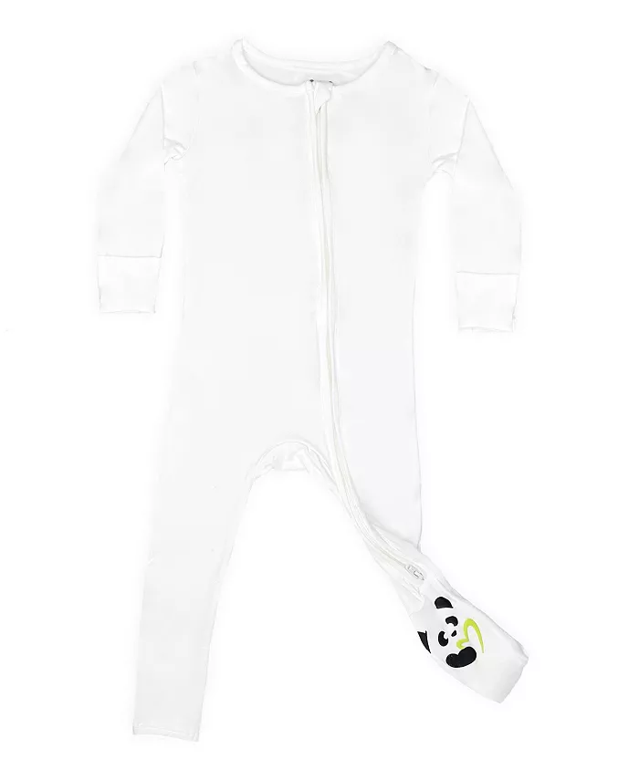 

Унисекс комбинезон Baby Milk White Convertible Footie Bellabu Bear, белый