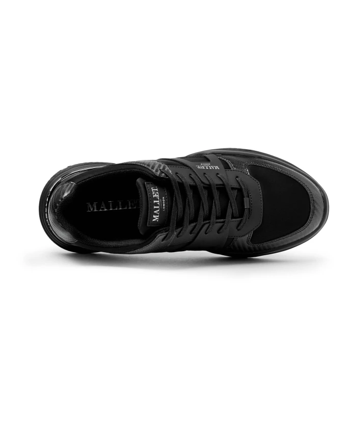 Кроссовки Marquess Carbon Fibre Triple Black от Mallet London — фото 4