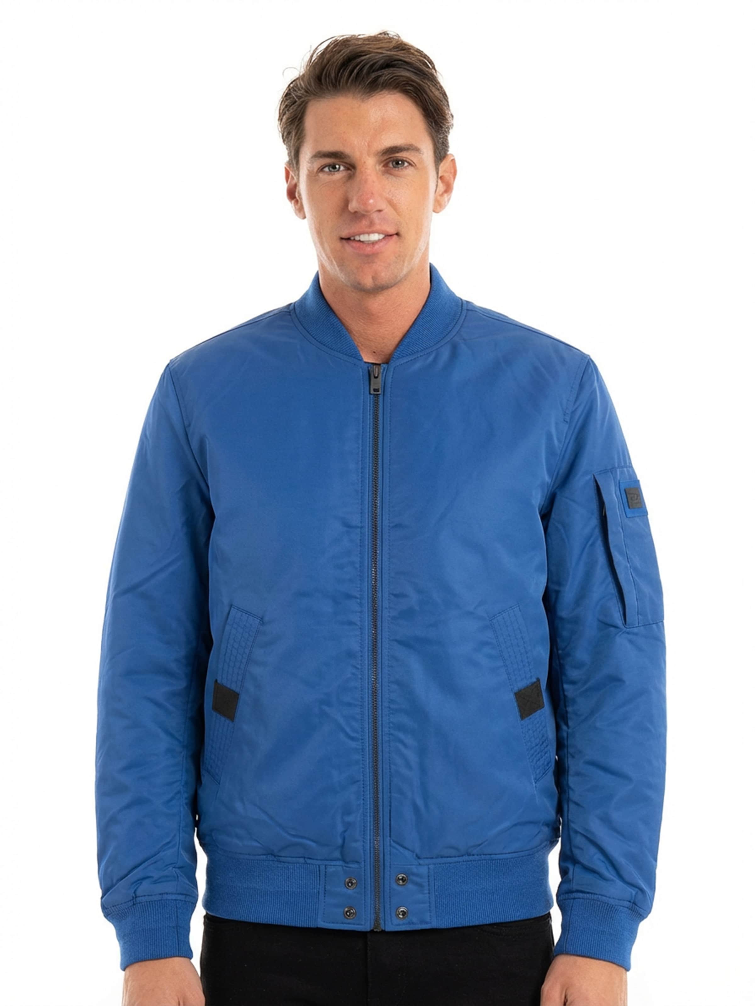 DIESEL Куртка межсезонная 'J-ROSS-NEW' в цвете Cobalt Blue — фото 3