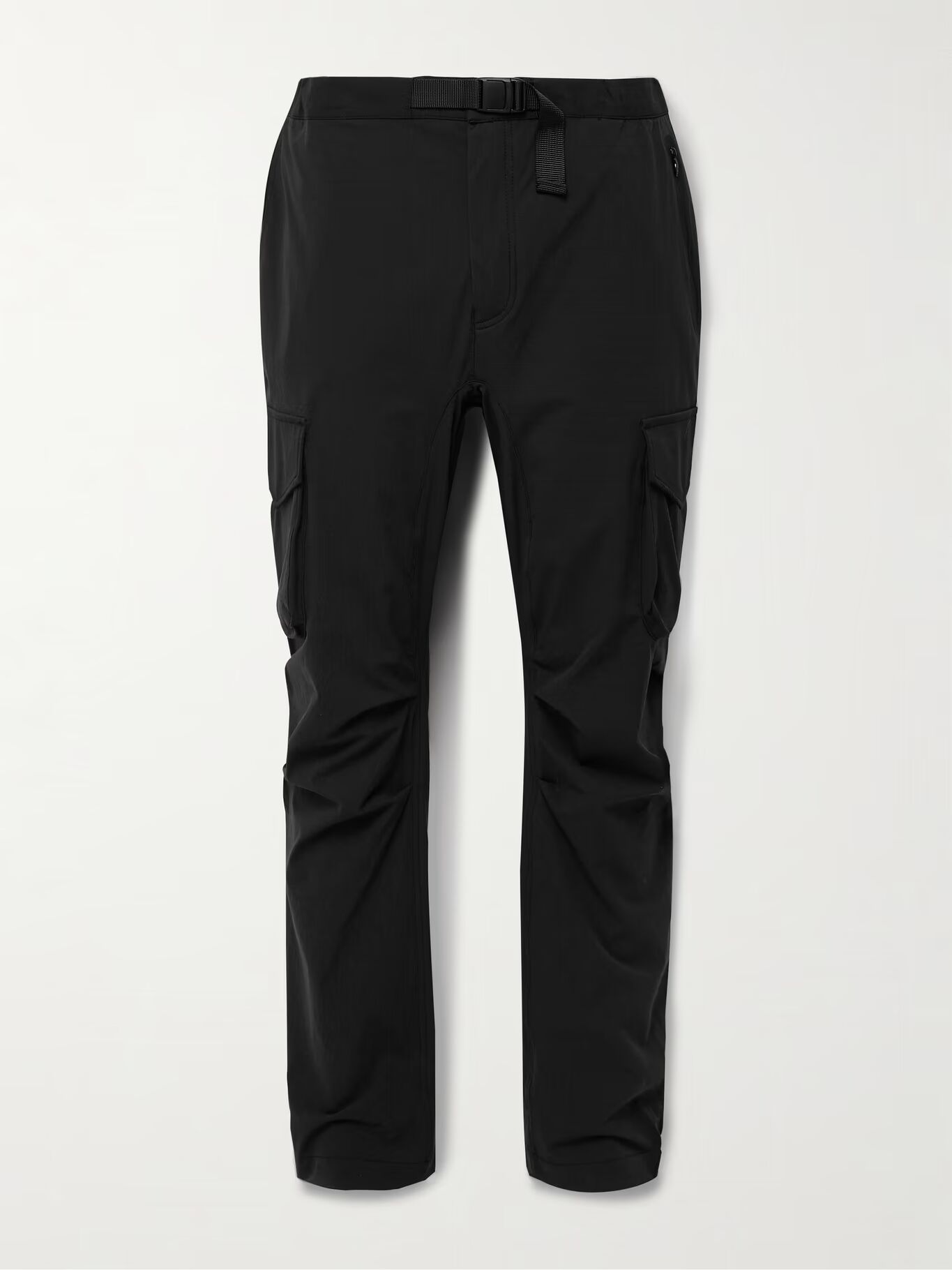 

Брюки-карго Laugavegur Slim-Fit с поясом из переработанной ткани 66 NORTH, черный