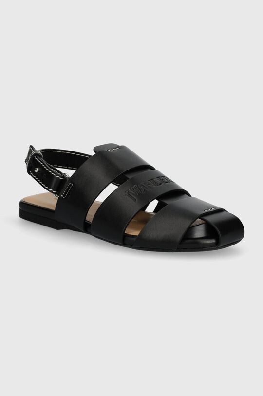 

Кожаные сандалии Fisherman Sandal JW Anderson, черный