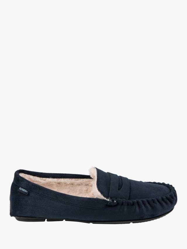 Мокасины из искусственной замши totes