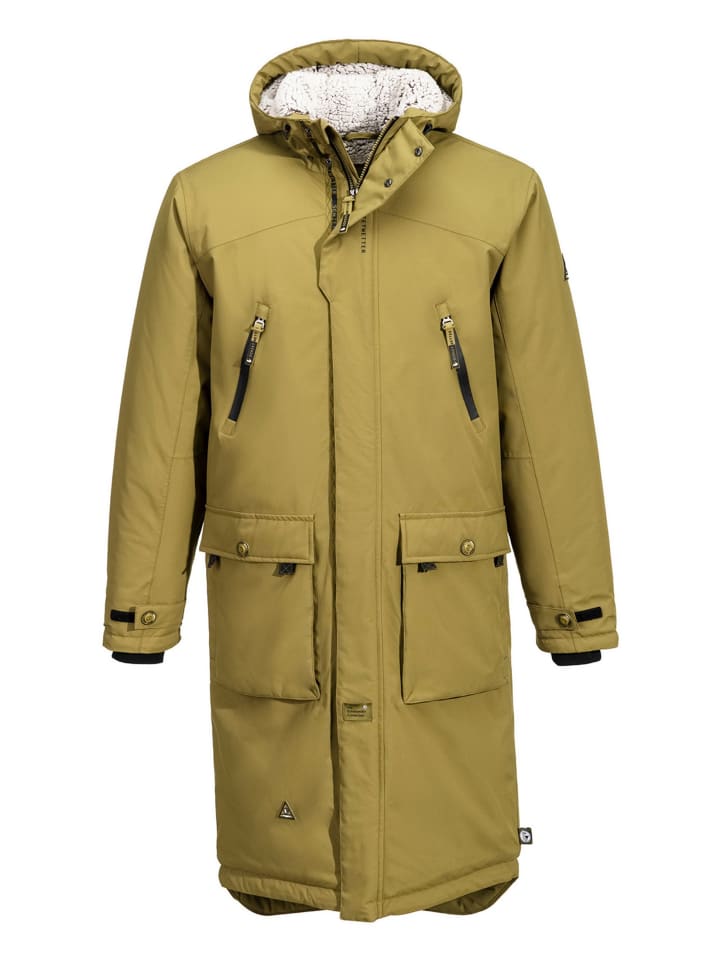 

SCHIETWETTER Зимняя куртка "Капитан Флинт" оливкового цвета