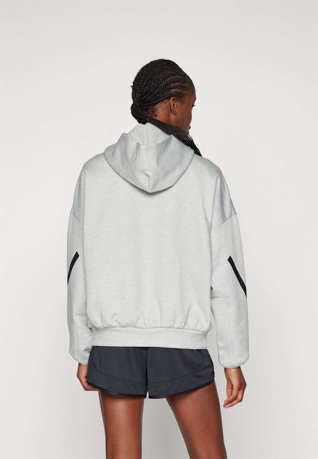 

Толстовка с капюшоном Z.N.E. adidas Sportswear, серый