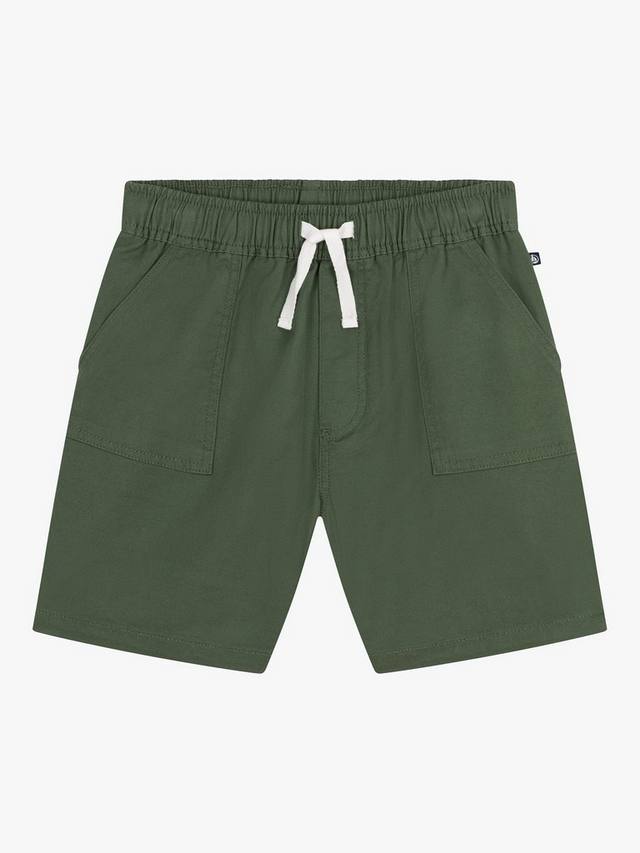 

Детские шорты из хлопка и льна twill Petit Bateau, Croco