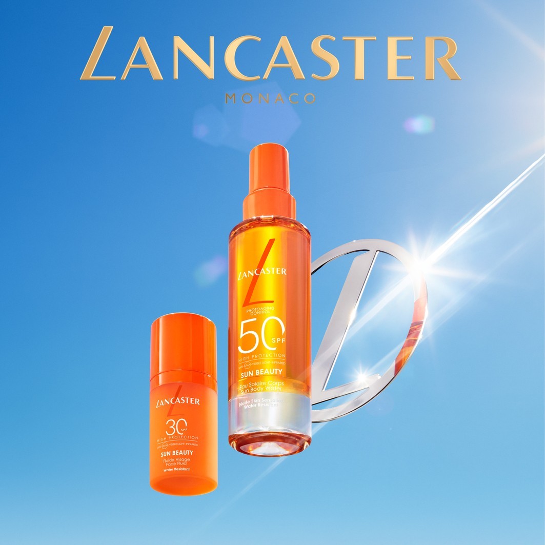 Солнцезащитный крем sun care sun beauty sun protective fluid spf30 Lancaster, объем 30 мл — фото 2