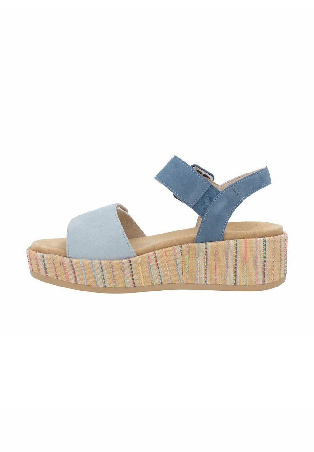 Босоножки на платформе Sandali con zeppa Remonte, цвет Jeansblauw