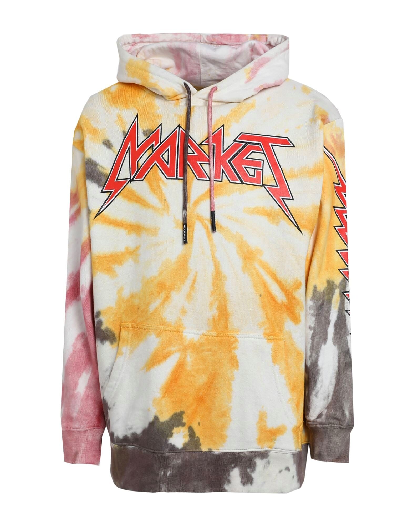 

Толстовка Iron Market Tie-Dye Hoodie Market, айвори