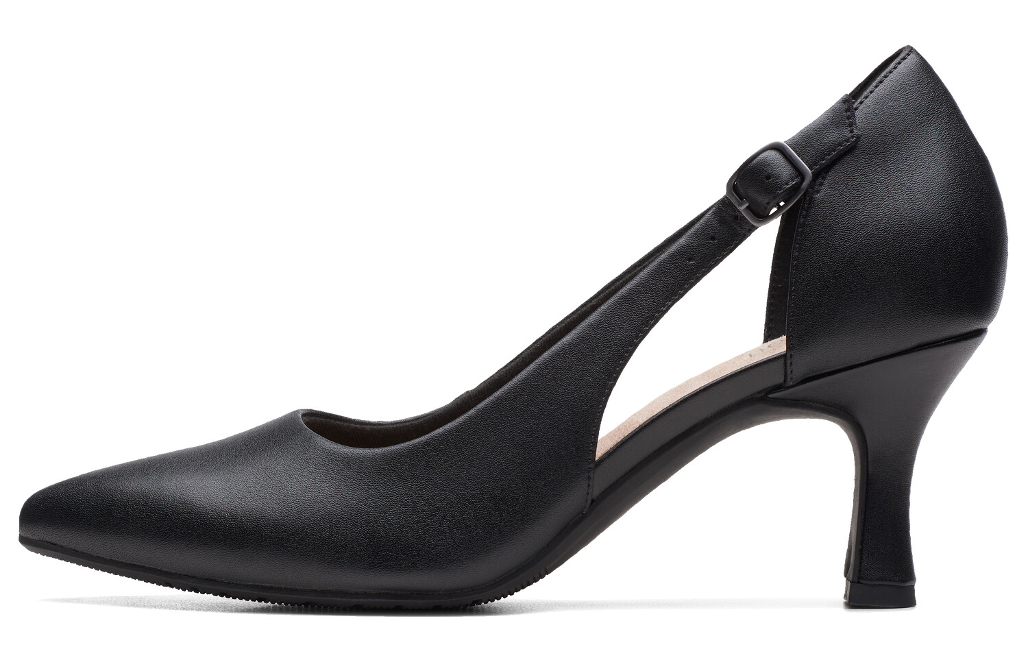 

Туфли на высоком каблуке женские черные Clarks