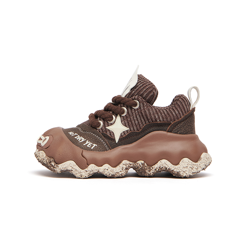 

KEDDO Кроссовки Paint Is Not Dry Low top Chunky Unisex бежевые, цвет Taupe